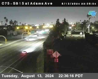 SB 15 at Adams Ave (On Ramp)