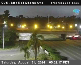 SB 15 at Adams Ave (On Ramp)