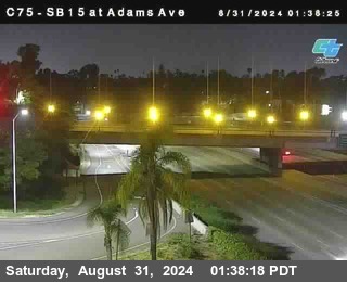 SB 15 at Adams Ave (On Ramp)