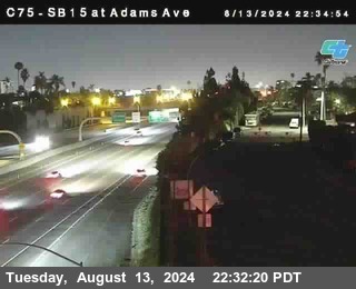 SB 15 at Adams Ave (On Ramp)