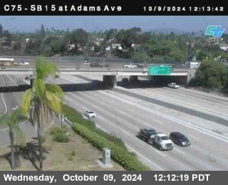 SB 15 at Adams Ave (On Ramp)