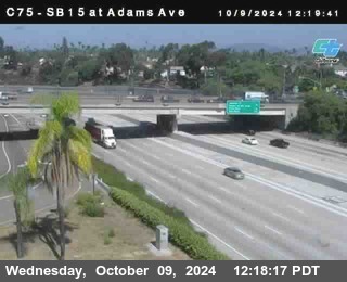 SB 15 at Adams Ave (On Ramp)