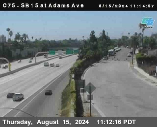 SB 15 at Adams Ave (On Ramp)