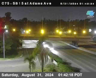 SB 15 at Adams Ave (On Ramp)