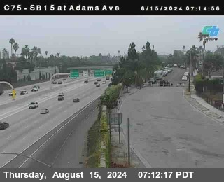 SB 15 at Adams Ave (On Ramp)