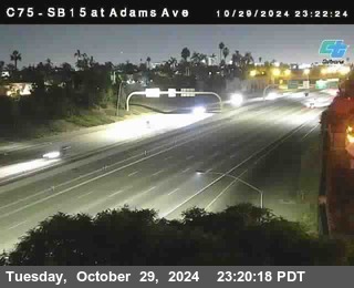 SB 15 at Adams Ave (On Ramp)