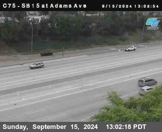 SB 15 at Adams Ave (On Ramp)