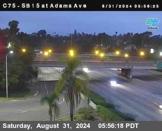 SB 15 at Adams Ave (On Ramp)