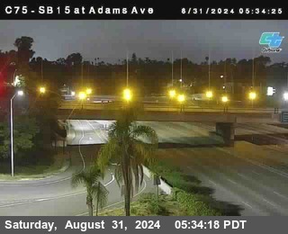 SB 15 at Adams Ave (On Ramp)