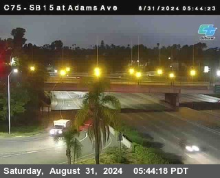 SB 15 at Adams Ave (On Ramp)