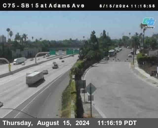 SB 15 at Adams Ave (On Ramp)