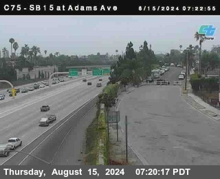 SB 15 at Adams Ave (On Ramp)