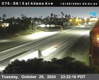 SB 15 at Adams Ave (On Ramp)