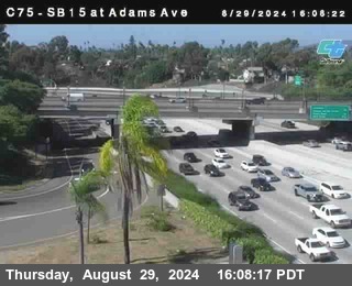 SB 15 at Adams Ave (On Ramp)