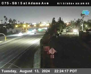 SB 15 at Adams Ave (On Ramp)