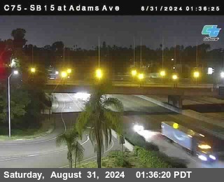 SB 15 at Adams Ave (On Ramp)