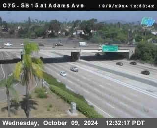 SB 15 at Adams Ave (On Ramp)