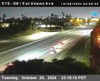 SB 15 at Adams Ave (On Ramp)