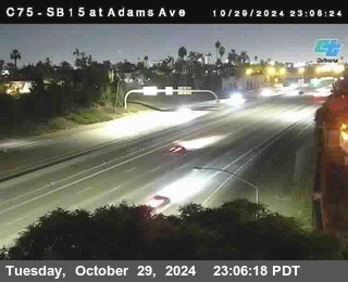 SB 15 at Adams Ave (On Ramp)