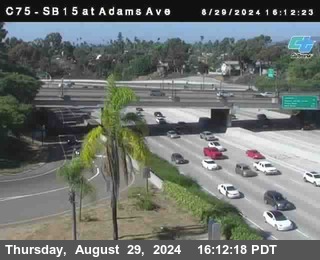 SB 15 at Adams Ave (On Ramp)