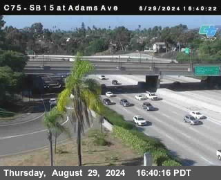 SB 15 at Adams Ave (On Ramp)