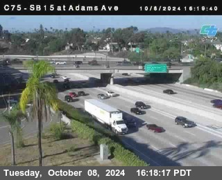 SB 15 at Adams Ave (On Ramp)