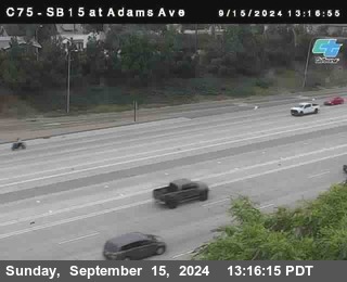 SB 15 at Adams Ave (On Ramp)