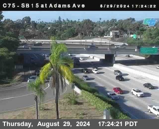 SB 15 at Adams Ave (On Ramp)