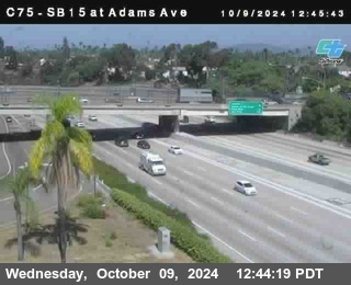 SB 15 at Adams Ave (On Ramp)