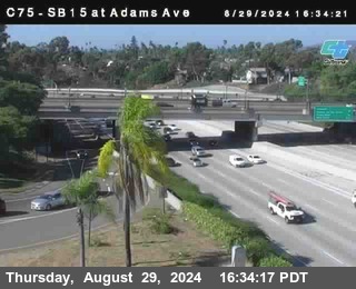 SB 15 at Adams Ave (On Ramp)