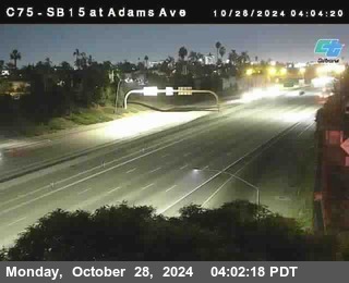 SB 15 at Adams Ave (On Ramp)