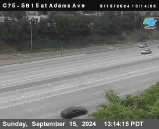 SB 15 at Adams Ave (On Ramp)