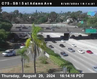 SB 15 at Adams Ave (On Ramp)