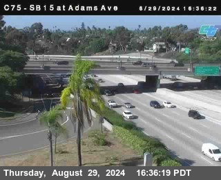 SB 15 at Adams Ave (On Ramp)