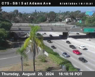 SB 15 at Adams Ave (On Ramp)