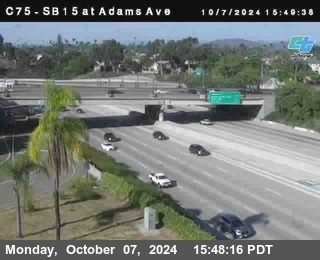 SB 15 at Adams Ave (On Ramp)