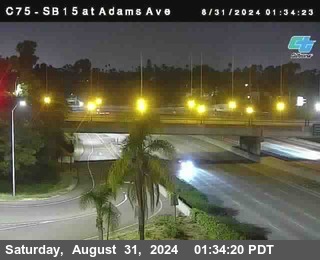 SB 15 at Adams Ave (On Ramp)