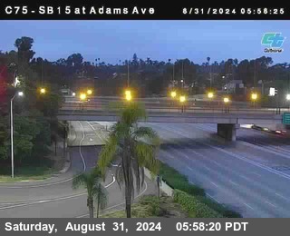 SB 15 at Adams Ave (On Ramp)