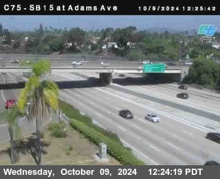 SB 15 at Adams Ave (On Ramp)