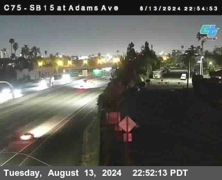 SB 15 at Adams Ave (On Ramp)