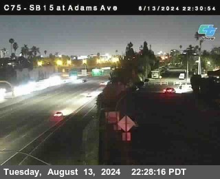 SB 15 at Adams Ave (On Ramp)