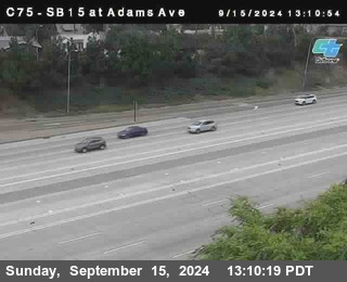 SB 15 at Adams Ave (On Ramp)