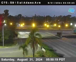 SB 15 at Adams Ave (On Ramp)