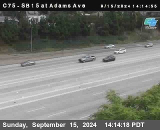 SB 15 at Adams Ave (On Ramp)