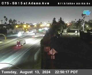 SB 15 at Adams Ave (On Ramp)