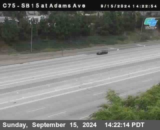 SB 15 at Adams Ave (On Ramp)