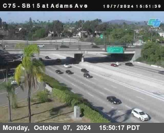 SB 15 at Adams Ave (On Ramp)