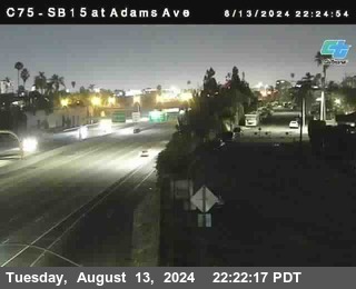 SB 15 at Adams Ave (On Ramp)