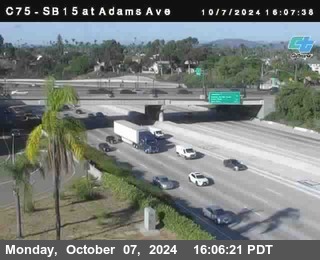 SB 15 at Adams Ave (On Ramp)