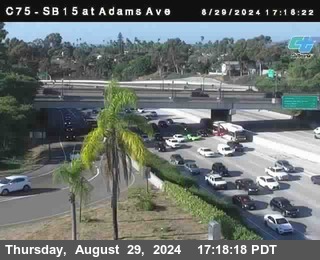 SB 15 at Adams Ave (On Ramp)